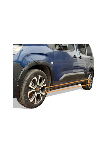 Citroen Berlingo Marşpiyel Kaplaması 4 Parça 2019 Model Ve Sonrası