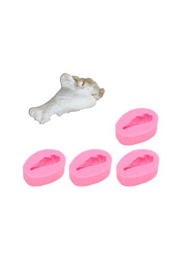 Kangvka 4 Adet Tavuk Butu Şekilli Silikon Kalıp - Çikolata Ve Pasta Dekorasyonu İçin Dıy Pasta Kalıbı Diğer