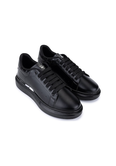 Tamer Tanca Vegan Erkek Sneakers & Spor Ayakkabı - Siyah 804 642 Erk Ayk Sk22/23