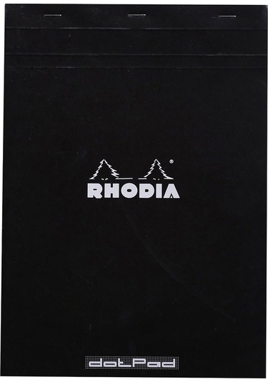 Rhodia Basic A4 Boy Dot Bloknot Siyah Ra18559