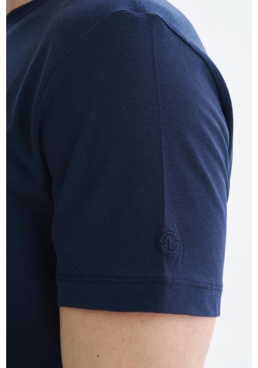 Arma Erkek Regular Fit Basic Süprem Bisiklet Yaka Tişört Y29344472002 Lacivert