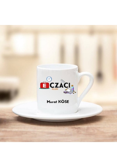 Eczacıya Hediye Türk Kahvesi Fincanı