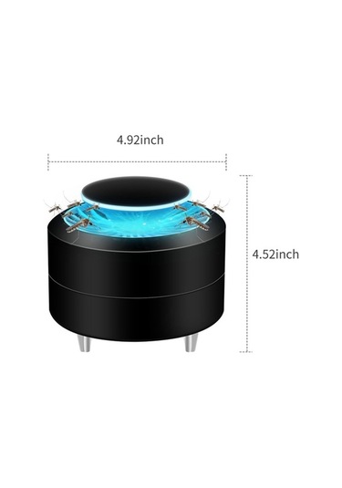 Bloomnest Zehirsiz Elektronik Led Böcek Yakalayıcı, 360 İç Mekan Sivrisinek Ve Haşere Öldürücü Lamba