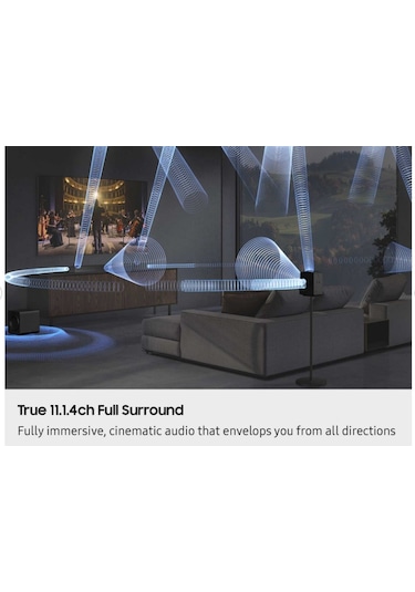 Samsung HW-Q990F 11.1.4 Ch Subwoofer & Arka Hoparlör Q-Serisi Soundbar (2025)