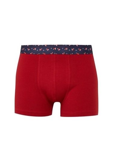 Defacto Erkek Yılbaşı Temalı 3lü Boxer E0046ax24cwnv135 Lacivert