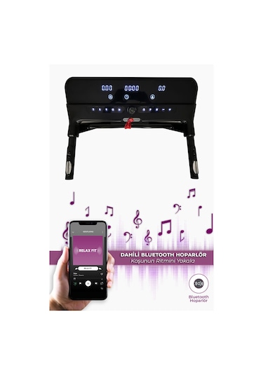 14 Km Hız Bluetoothlu Uygulama Bağlantılı Hidrolik Katlanabilir Yürüme Ve Koşu Bandı