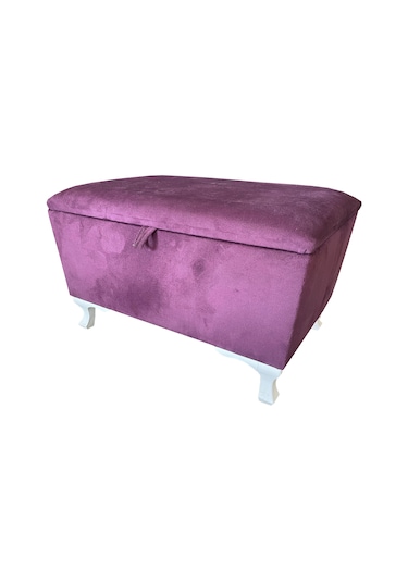 Sandıklı Puf(Bench)-Ayakucu Pufu-120cm-Kadife Kumaş-Tek Parça