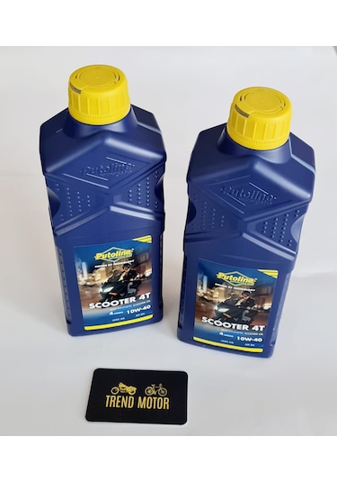 Putoline 4t 10w-40 2 Adet 1 Litre Scooter Motor Yağı