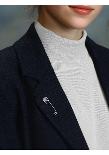 Zolotoj Merkurij Nazarı Koruyan Dekoratif Broş İğne 178868649 Gri