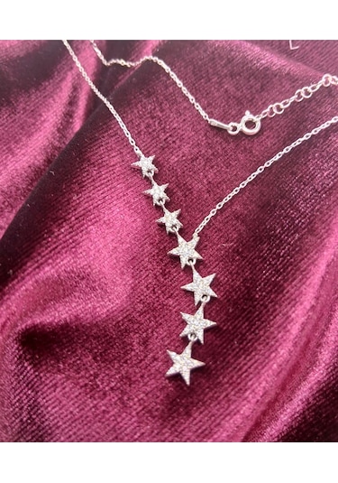 Kadın Kolye Constellation Kadın Kolye 925 Ayar Gümüş Y Şeklinde Şık Hediyelik Çok Renkli Kadın Kolye Constellation Kadın Kolye 925 Ayar Gümüş Y Şeklinde Şık Hediyelik Çok Renkli