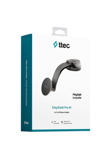 Ttec Easydash Pro M Magsafe Uyumlu Araç İçi Telefon Tutucu 2tt38 Siyah
