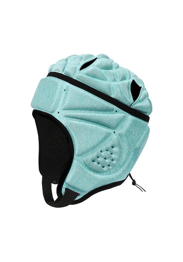 Geeroyoo Çocuklar İçin Yumuşak Rugby Kaskı - Hafif Ve Konforlu Futbol Başlığı Yeşil