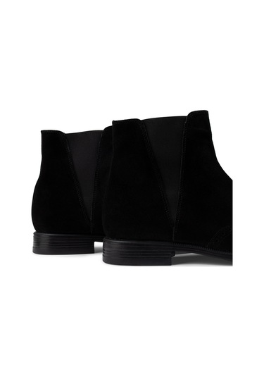 Deery Hakiki Süet Siyah Chelsea Erkek Bot - 01816msyhc02