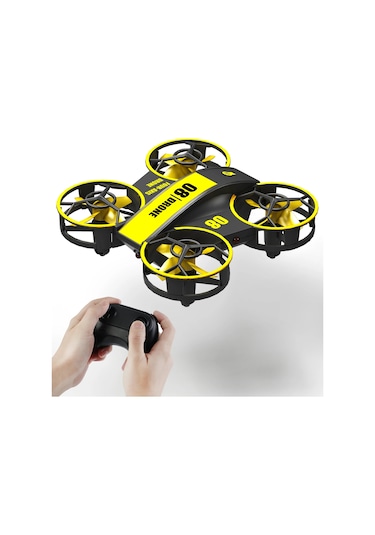 Çocuklar Ve Yeni Başlayanlar Için Mini Drone, Rc Quadcopter Kapalı Helikopter, Mini Blue 3b