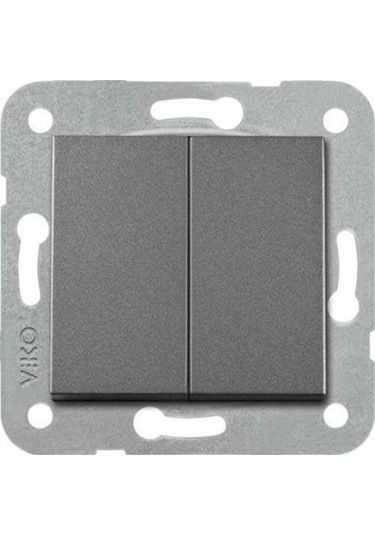 Artline Novella/trenda Füme Ikili Anahtar Komütatör - Çerçevesiz