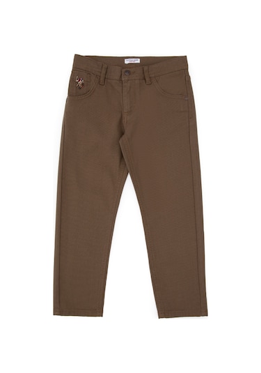 U.s. Polo Assn. Erkek Çocuk Haki Pantolon Kanvas-chino 50311575-vr027 Haki