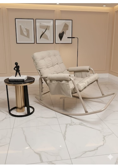 Roket Sallanan Koltuk Rahat Tv, Okuma Ve Emzirme Sandalyesi Yumuşak Minderli Diğer