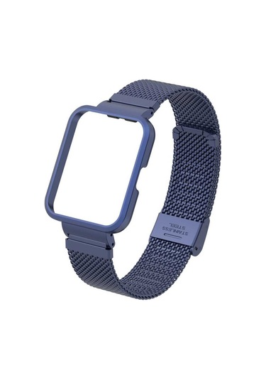 Xiaomi Redmi Watch 2 Lite Uyumlu Krd-66 Metal Zore Kordon-gold