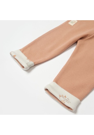 Biorganic Teach Me Patiksiz Pantolon Kiremit- Mint Yeşil