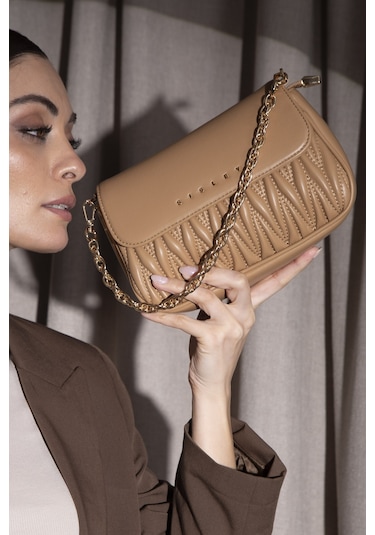 Sisley Kadın Çapraz Çantası Sly 181 Std / Camel CAMEL