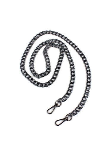 Füme Renk Çanta Zinciri Çapraz Çanta Omuz Zincir Askısı 125 Cm Füme