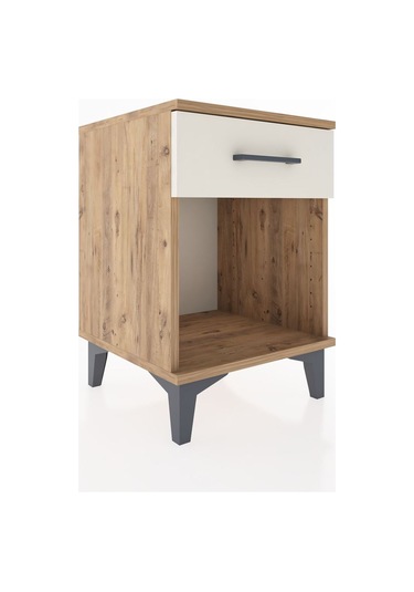 Hyperion Komodin Tek Çekmeceli 44x44x64 Çam-aytaşı Çam