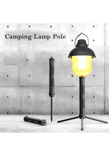 Geeksen Alüminyum Çok Amaçlı Dış Mekan Aydınlatma Ve Kamera Tripodu, 17 Cm Genişletilebilir, 74 G Hafif,野营 Ve Canlı Yayın İçin