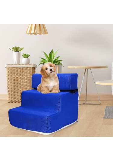Suntek Pet Köpek Merdiven Rampa Yıkanabilir Koyu-mavi