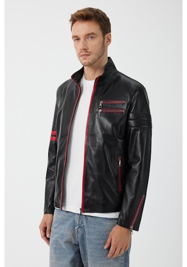 Valentino Siyah Deri Mont Siyah