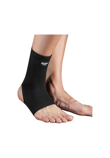 Jingba Fitness Basketbol Koşu Dağcılık Ayak Bileği Koruma Siyah Siyah