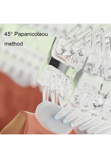 Flybuy S8 2'li Çocuk Silikon Diş Fırçası - Sevimli Kurbağa Modeli, 2-12 Yaş Pembe