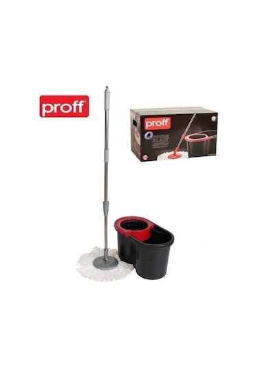 Proff Plastik Proff Quantum Black Edition Temizlik Seti Döner Başlıklı