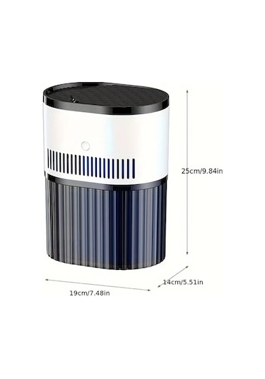 Motion003 1 Bilgisayar 2si 1 Arada Hepa Hava Temizleyici Nemlendirici Usb Otomatik Kapanma Sessiz Buyuk Kapasiteli Ev Ofis Icin