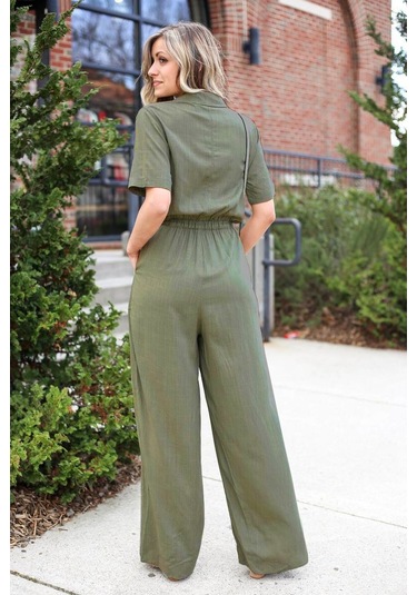 Barbora Keten Günlük Tulum Ln20haki14 001