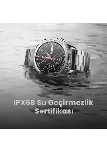 HiFuture FutureGo Pro 1.32" BT Arama AMOLED Ekran IP68 Su Geçirmez Akıllı Saat