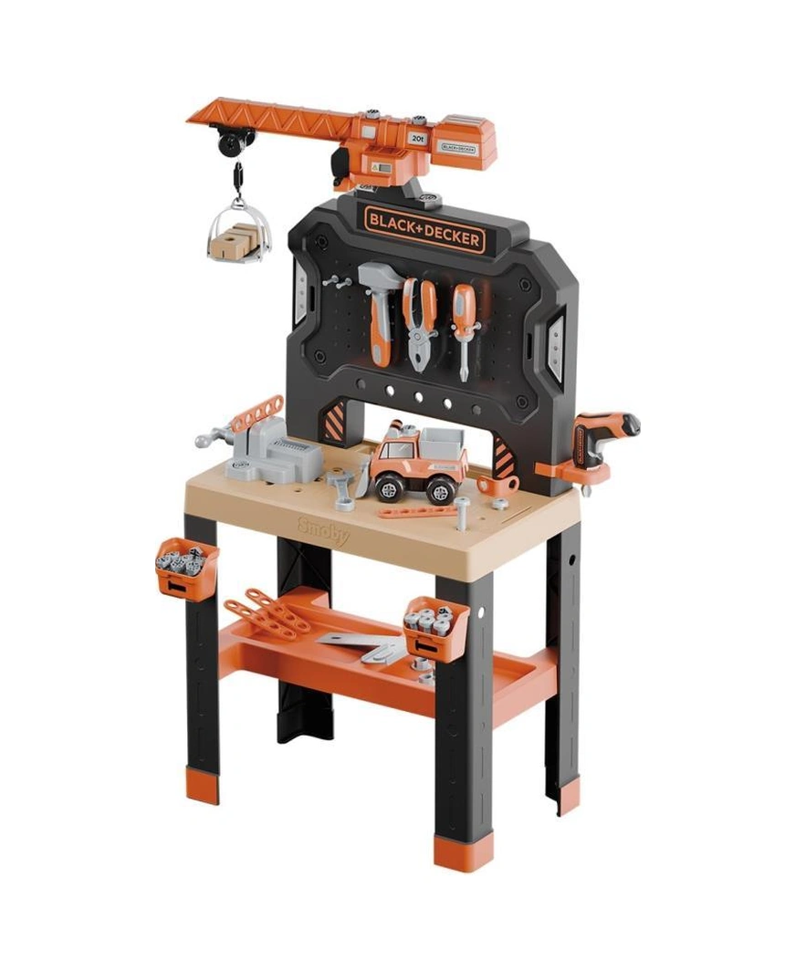 Smoby Black & Decker Vinçli Çalışma Tezgahı 360741