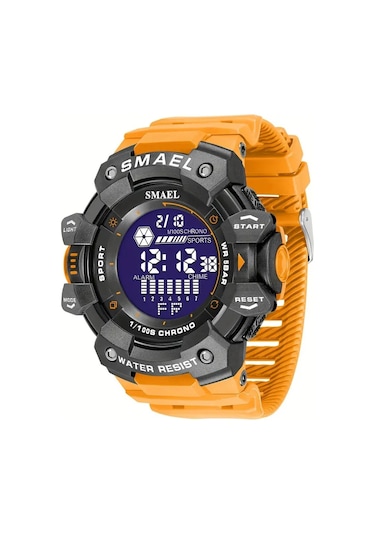 Quamer Erkek Kol Saati Dijital Su Geçirmez 2195 Sarı