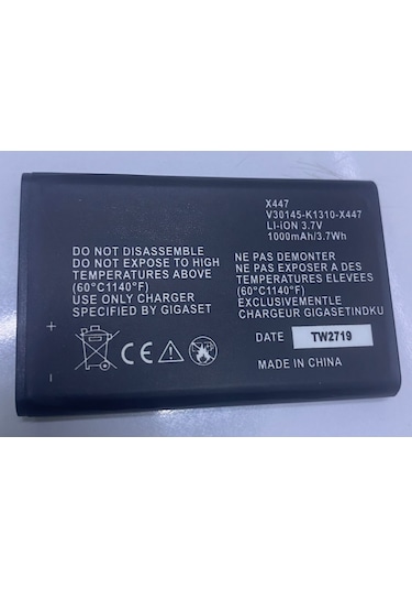 Gigaset X447 Batarya