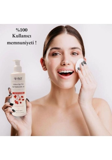 Vi&op Cosmetics Gilaburu Yağı Özlü Yüz Temizleme Jeli