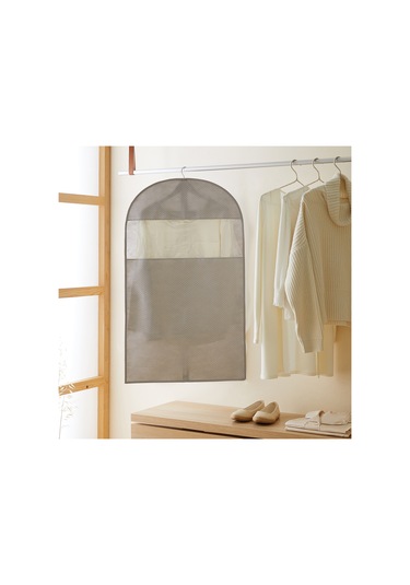 Ocean Home Textile Gri Balıksırtı Elbise Kılıfı 60 x 100 cm