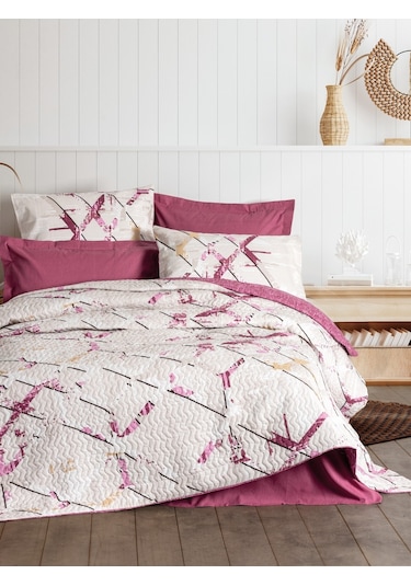 Cotton Box Tek Kişilik Complete Set Renata Mürdüm