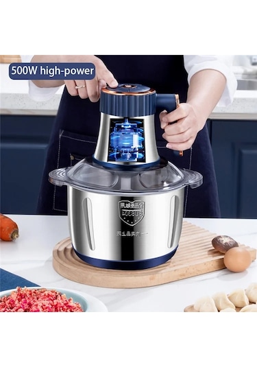 Cbtx 5 Vitesli Paslanmaz Çelik Gıda Parçalayıcı Elektrikli Makine 5 L