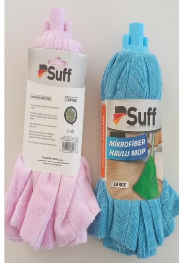 Suff 2 Adet Suff Mikrofiber Havlu Mop Large
