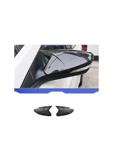 Ulzyvf Hyundai Veloster 2011-2015 Karbon Fiber Dikiz Aynası Kapağı - Abs, Spor Tasarım