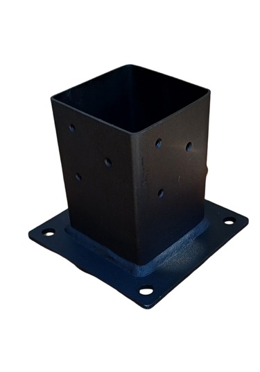 8x8cm Montaj Ayağı Pergola Çardak Kamelya Demir Bağlantı