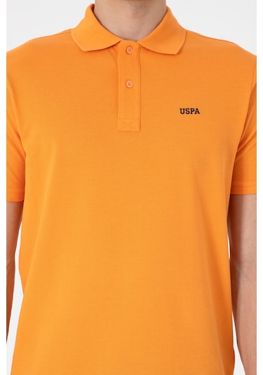 U.S. Polo Assn. Erkek Regular Fit Polo Yaka Turuncu Basic Tişört 50306007-VR051 U.S. Polo Assn. Erkek Regular Fit Polo Yaka Turuncu Basic Tişört 50306007-VR051
