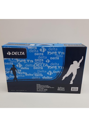 Delta Kdr683 Inline Skate Abec5 Silikon Teker Paten 31 34 Mavi