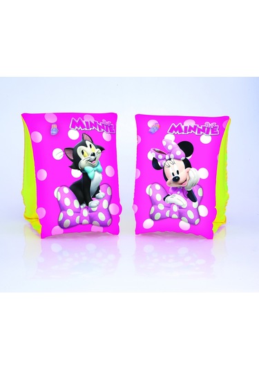 Bestway Çocuklar için Mickey Mouse Minnie Şişme Kolluk - 91038 Mor - Sarı