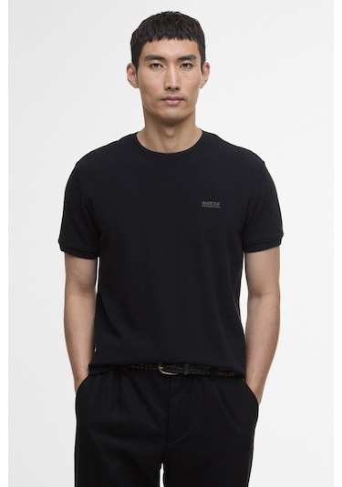 B.ıntl Charlie Textured T-shirt Bk11 Black Bk11 Black