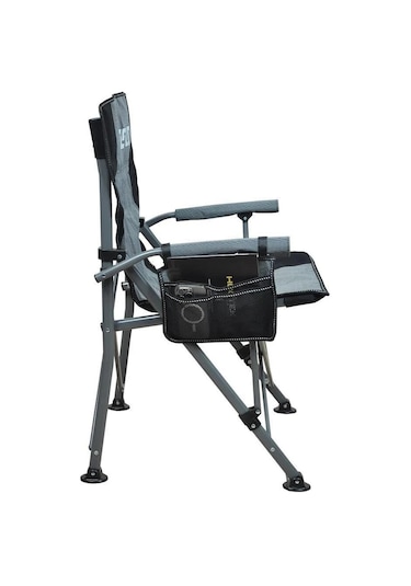 Oslo Lüks 4'lü Kamp Sandalye Seti Gri Gri